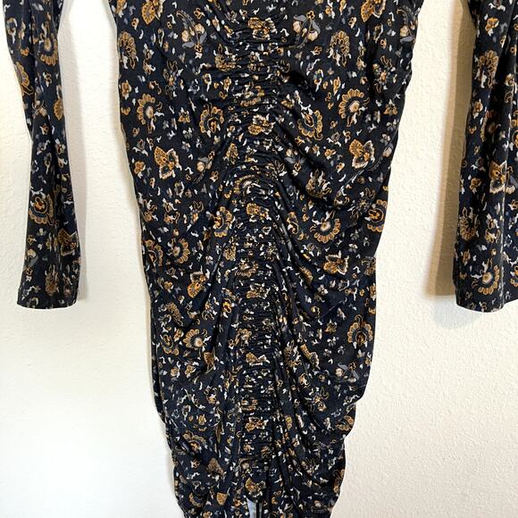 Veronica Beard Ruched Gretna Dress Sz XS - Picture 5 of 8